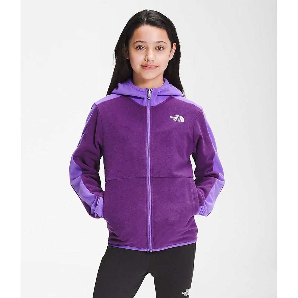 The North Face Hoodie Youth Australia - The North Face Glacier Full Zip Purple (TWS-437189)